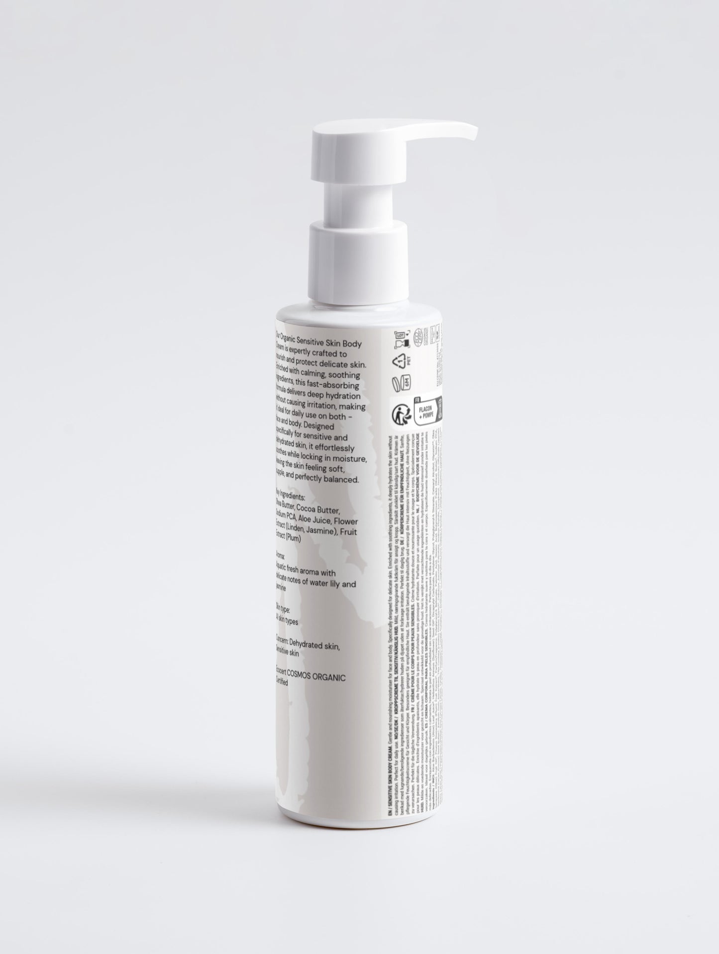 Organic Sensitive Skin Body Cream, 190ml