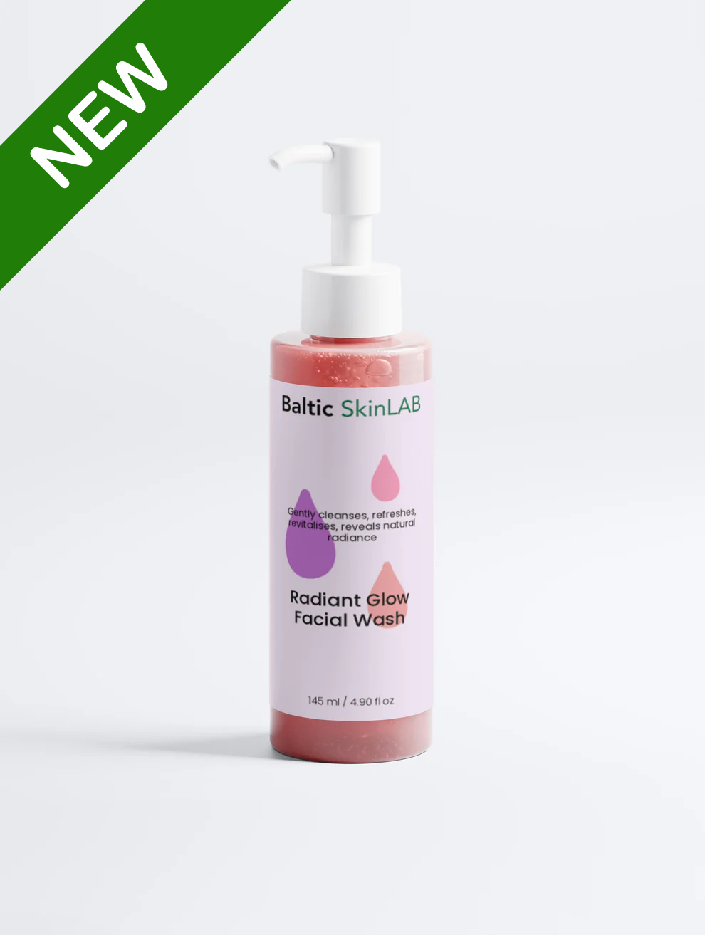 Radiant Glow Facial Wash, 145ml