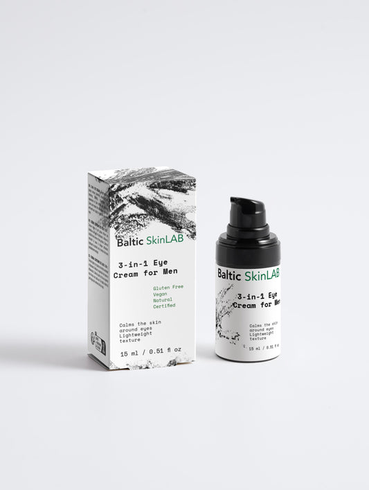 3-in-1 Eye Cream for Men, 15ml