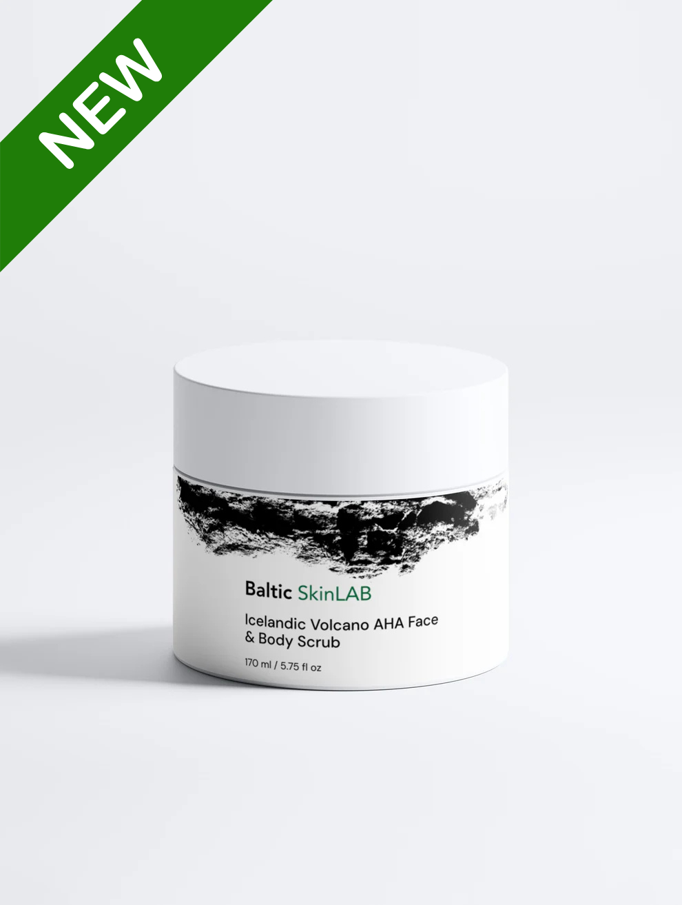 Icelandic Volcano AHA Face & Body Scrub, 170ml