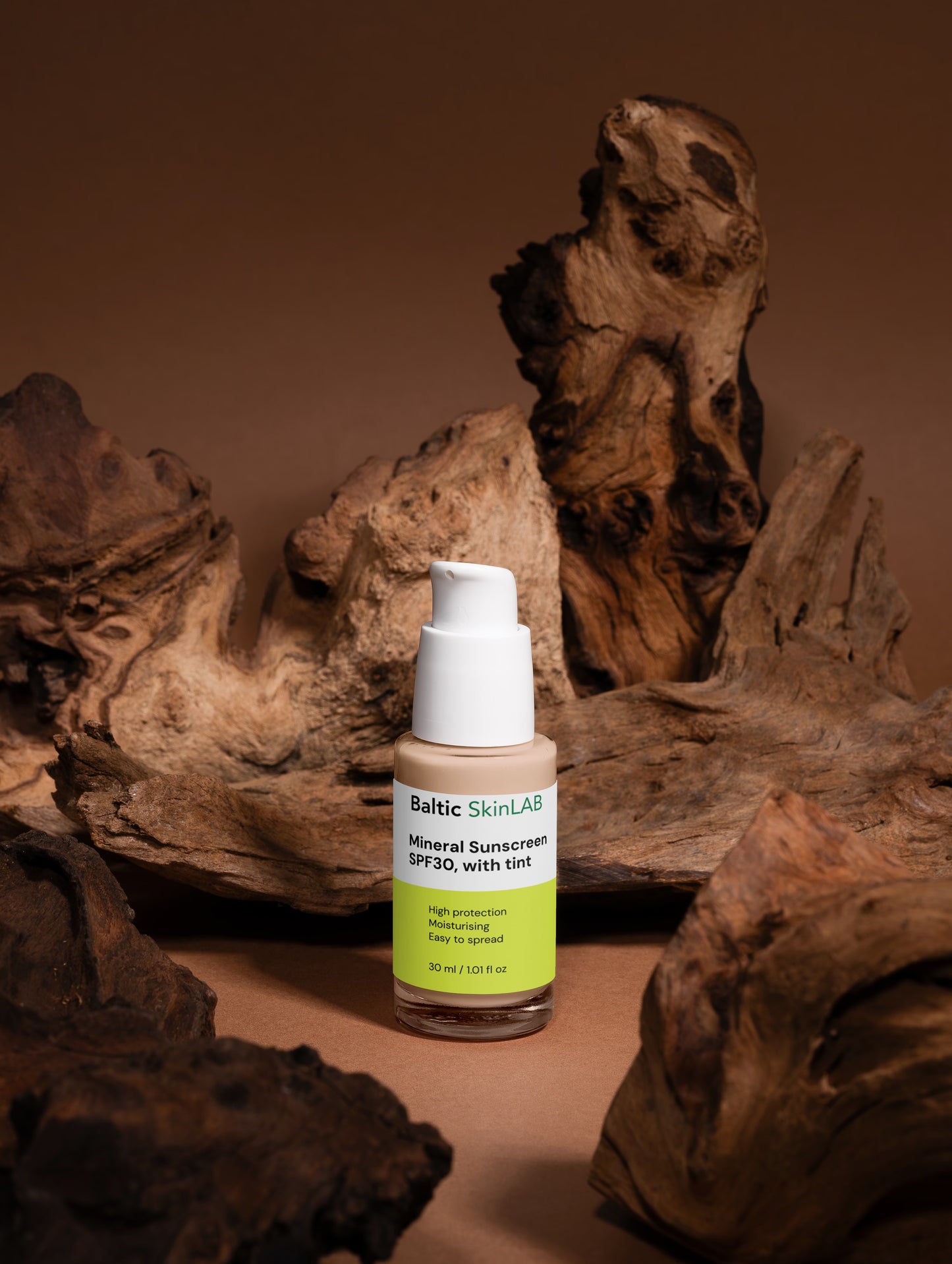 Sunscreen SPF30, with tint