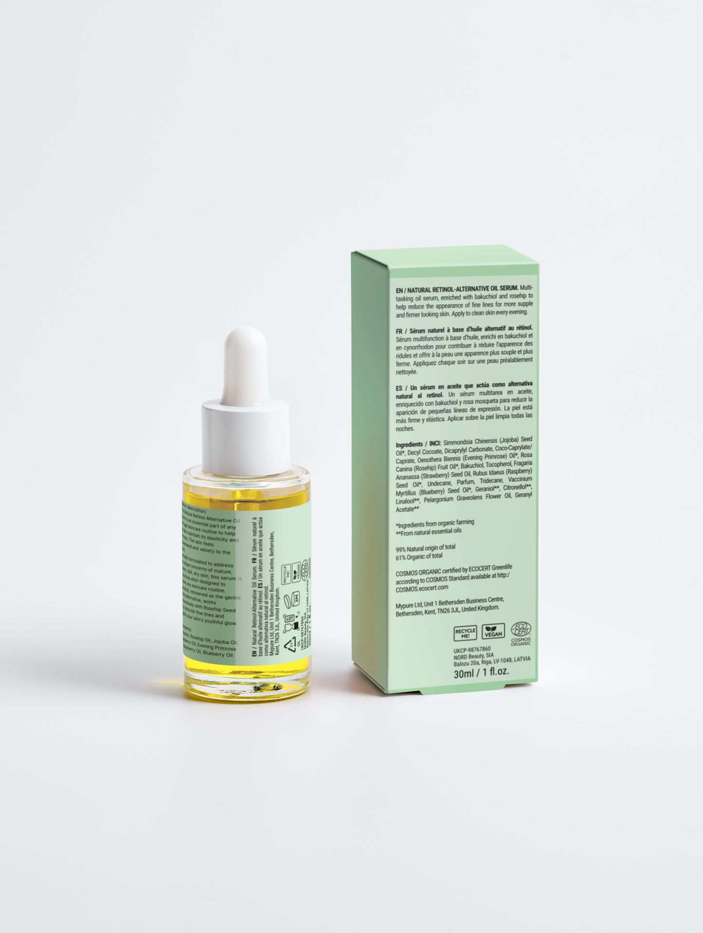 Natural Retinol Alternative Oil Serum, 30ml