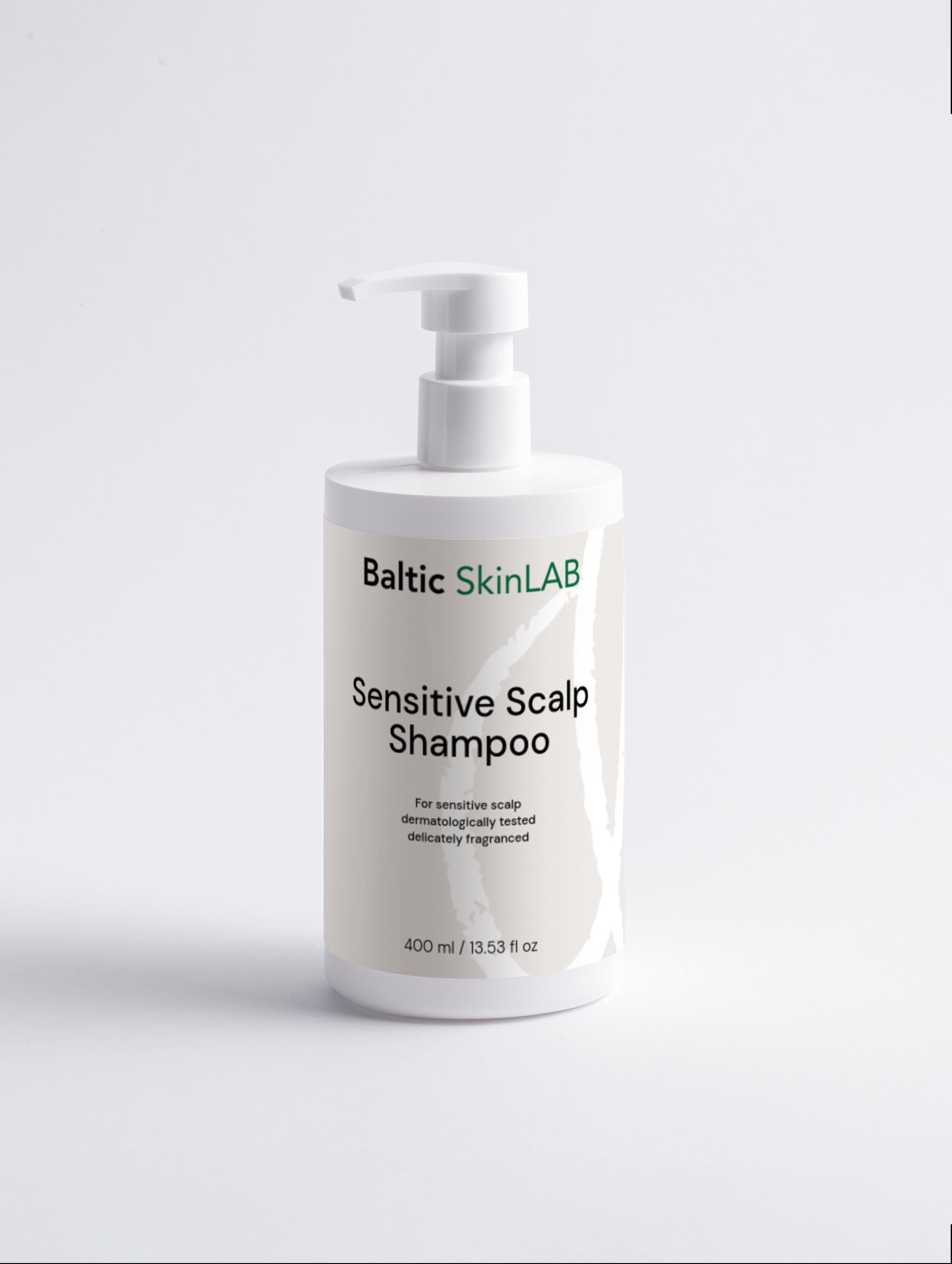 Sensitive Scalp Shampoo, 400ml – Baltic SkinLAB